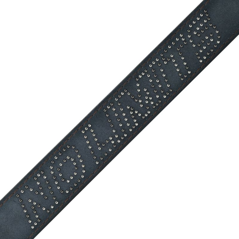 No Limits Herrengürtel aus Wildleder mit Nietenlogo, Höhe 3,5 cm, nickelfreie Schnalle, kürzbar, mit Box — Ansicht 26