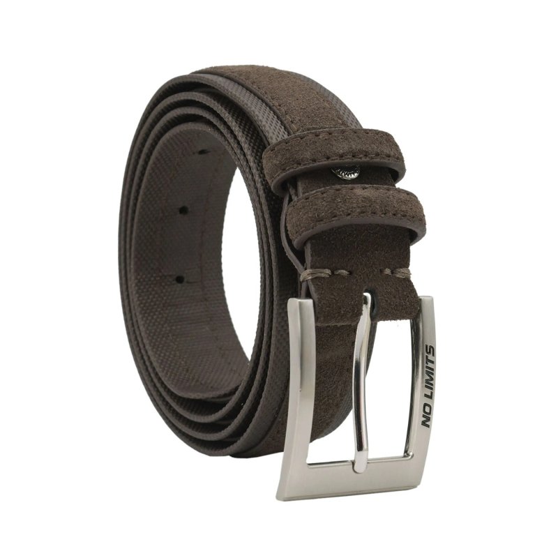 No Limits Herrengürtel aus Wildleder und Nylon, Sportlich, Höhe 3,5 cm, nickelfreie Schnalle, kürzbar, mit Box — Ansicht 11