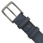 No Limits Men's Genuine Suede Leather Belt with Double Stitching, 4cm High, Nickel-Free Buckle, With Box — view 10