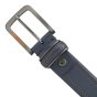 No Limits Men's Genuine Leather Belt with Contrast Double Stitching, 3.5cm High, Nickel-Free Buckle, With Box — view 9