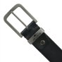 No Limits Ceinture Homme en Cuir Véritable à Clous, Hauteur 4 cm, Boucle Sans Nickel, Raccourcissable, Avec Boîte — détail