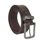 No Limits Herrengürtel aus echtem Leder mit Nieten, Höhe 4 cm, nickelfreie Schnalle, kürzbar, mit Box — Ansicht 7