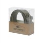 No Limits Men's Genuine Leather Belt with Double Stitching, 4cm High, Nickel-Free Buckle, Shortenable, With Box — view 15