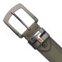 No Limits Cinturón de Hombre en Piel Auténtica con Doble Costura, Alto 4 cm, Hebilla Sin Níquel, Acortable, Con C… — vista 14