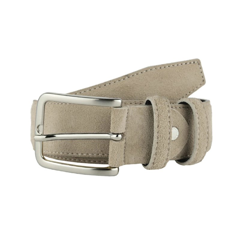 GreSel Suede Belt Men And Women, Genuine Leather, Made In Italy, Adjustable — view 59