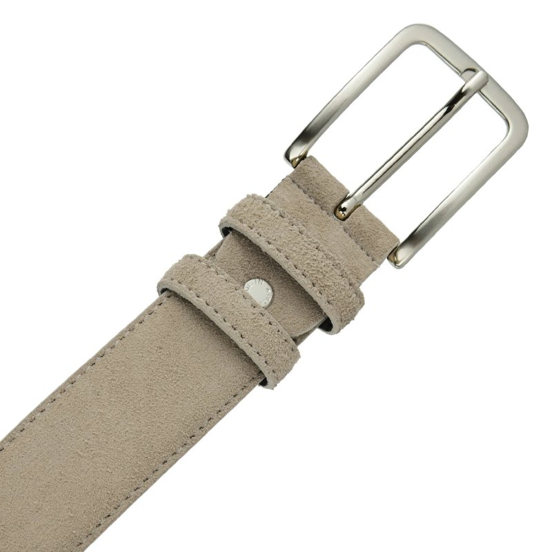 GreSel Suede Belt Men And Women, Genuine Leather, Made In Italy, Adjustable — view 60