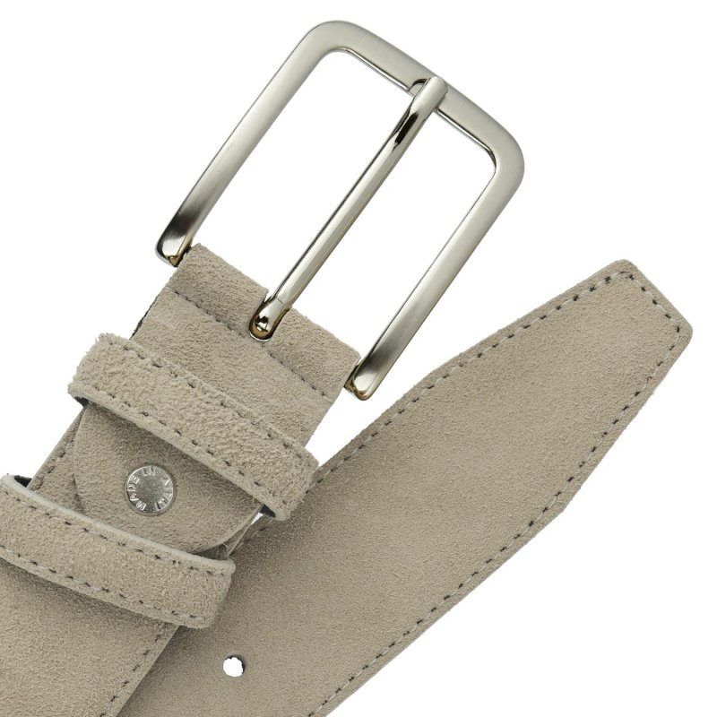 GreSel Ceinture en Daim Homme et Femme, Cuir Véritable, Made in Italy, Raccourcissable — vue 61