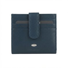 No Limits Tarjetero de Crédito Hombre en Piel Auténtica, Cartera Slim, con Protección RFID, con Caja