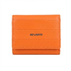 No Limits Damen-Geldbörse aus echtem Leder, Kompakt, RFID-Schutz, für Kreditkarten und Münzen, mit Box