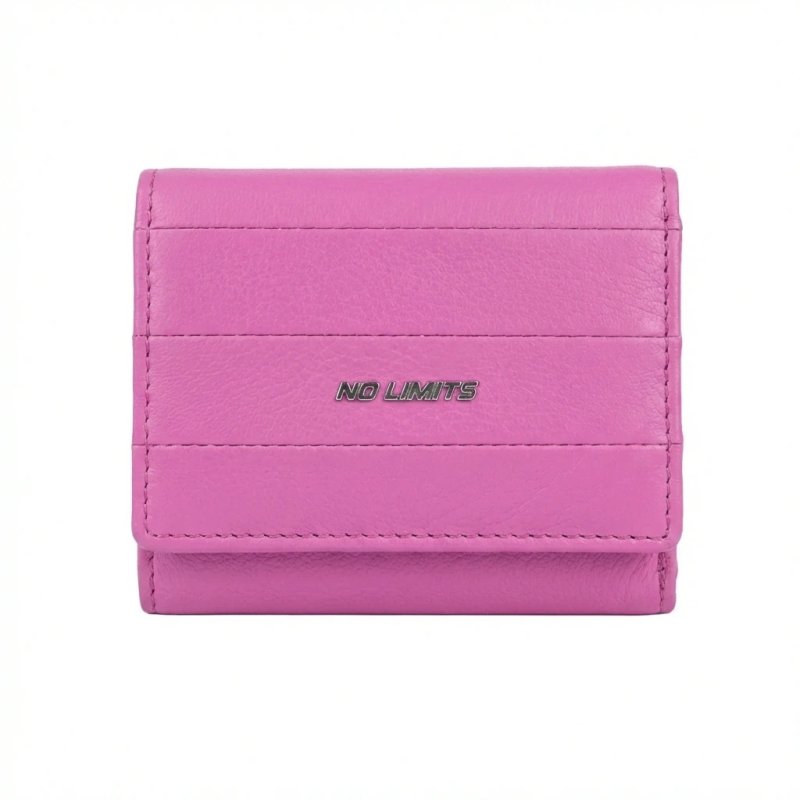 No Limits Portefeuille Femme en Cuir Véritable, Compact, Protection RFID, Porte-Cartes de Crédit et Monnaie, avec B… — vue 15