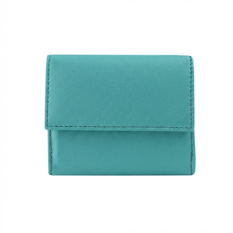 No Limits Women's Wallet in Genuine Leather, Compact, RFID PROTECTION, Credit Card and Coin Holder, With Box — view 41