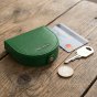 No Limits Coin Purse in Genuine Leather, Men and Women, Button Closure, Euro Coin Holder, With Box — view 28