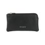 No Limits Pouch Keyring, For Men and Women, In Genuine Leather, 2 Zip Pockets and 2 Rings, With Box