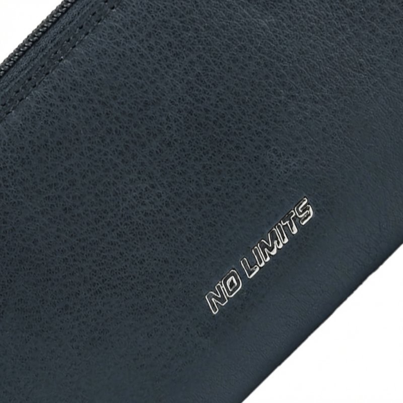 No Limits Schlüsseltasche, für Herren und Damen, aus echtem Leder, 2 Reißverschlusstaschen und 2 Ringe, mit Box — Ansicht 41