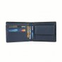 No Limits Men's Wallet in Genuine Leather, RFID Protection, Credit Card Holder, Coin Purse, Elegant With Box — logo detail