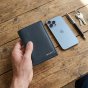 No Limits Men's Vertical Wallet in Genuine Leather, RFID Protection, Card Holder, Coin Pocket, With Box — inside