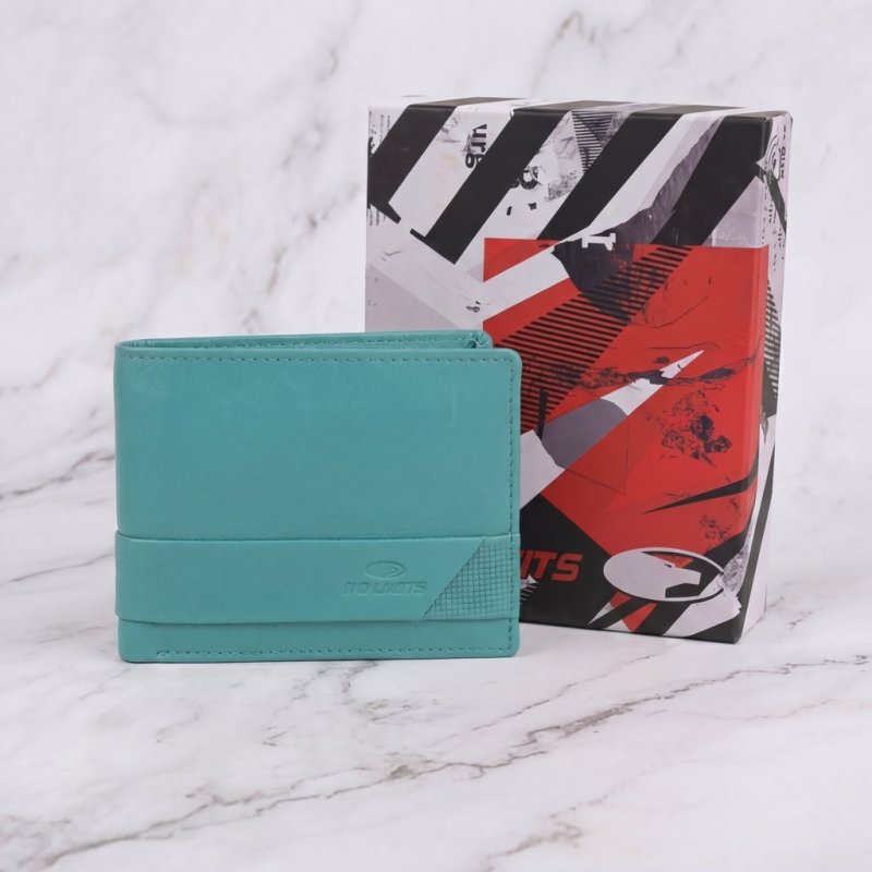 No Limits Cartera Hombre en Piel Auténtica, PROTECCIÓN RFID, con Portamonedas, Tarjetero de Crédito, Elegante, co… — vista 25
