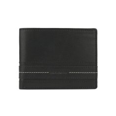 No Limits Men's Wallet in Genuine Leather, RFID Protection, With Coin Pocket, Elegant and Casual, With Box