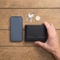 No Limits Geldbörse Herren aus echtem Leder, RFID-SCHUTZ, mit Münzfach, Elegant und Casual, mit Box — Innenansicht