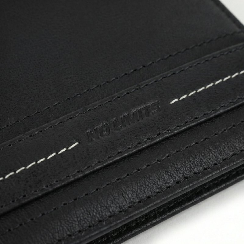 No Limits Geldbörse Herren aus echtem Leder, RFID-SCHUTZ, mit Münzfach, Elegant und Casual, mit Box — Ansicht 12
