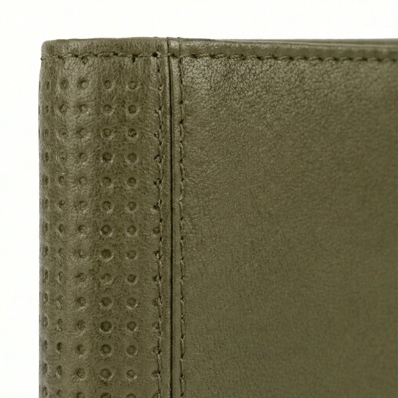 No Limits Cartera Hombre en Piel Auténtica, PROTECCIÓN RFID, con Portamonedas, Elegante y Casual, con Caja — vista 16