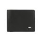 No Limits Men's Wallet in Genuine Leather, RFID Protection, With Coin Pocket, Elegant and Casual, With Box — detail
