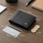No Limits Men's Wallet in Genuine Leather, RFID Protection, With Coin Pocket, Elegant and Casual, With Box — view 20