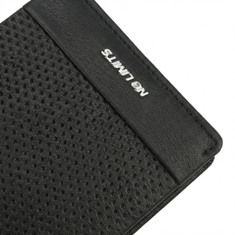 No Limits Portefeuille Homme en Cuir Véritable, PROTECTION RFID, avec Poche à Monnaie, Design Ajouré Élégant, avec … — vue 17