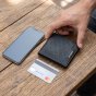 No Limits Men's Wallet in Genuine Leather, RFID Protection, With Coin Pocket, Elegant Perforated Design, With Box — view 16