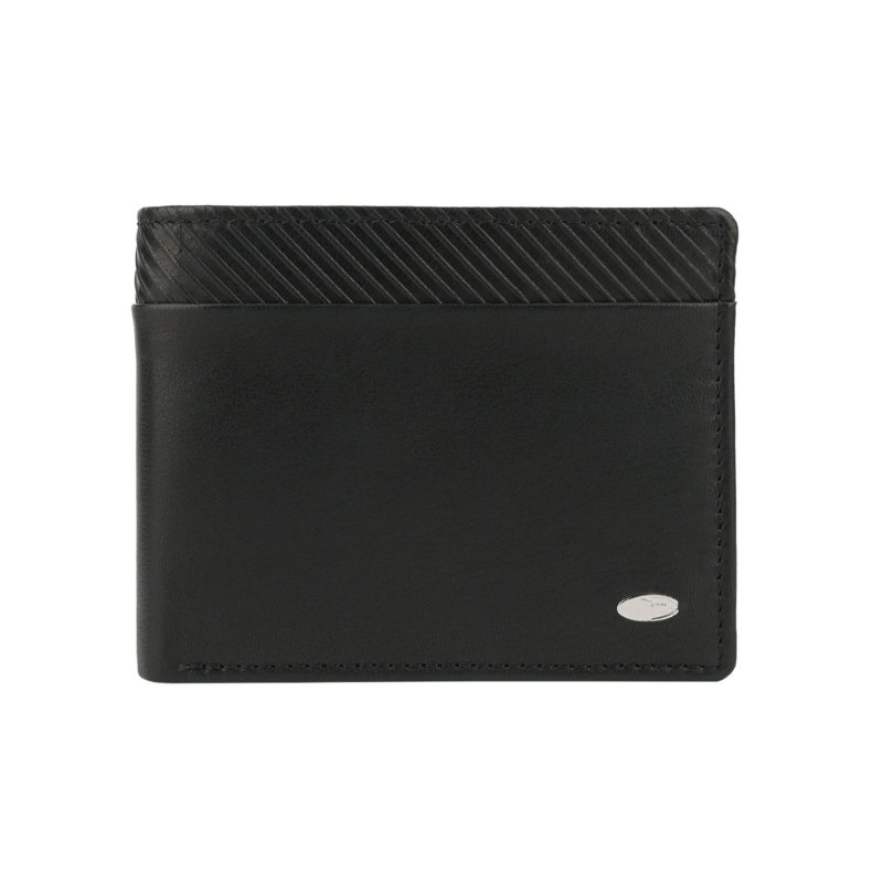 No Limits Men's Wallet in Genuine Leather, RFID Protection, With Coin Pocket, Elegant and Casual, With Box — view 9