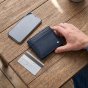 No Limits Men's Wallet in Genuine Leather, RFID Protection, With Coin Pocket, Elegant and Casual, With Box — view 8