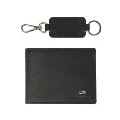 No Limits Men's Gift Set, Matching Wallet and Keyring in Genuine Leather, Gift Idea 2