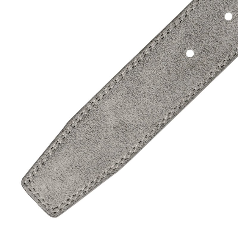 Police Cinturón Ante Hombre y Mujer, Piel Auténtica, Acortable, Alto 3,5 cm — vista 29