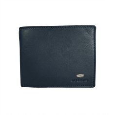 No Limits Geldbörse Herren aus echtem Leder SLIM OHNE MÜNZFACH, Einsätze in Carbon-Optik, RFID-SCHUTZ, Elegant mit Box