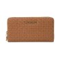 Laura Biagiotti Large Women's Wallet in PU, Woven Effect, with Coin Purse and Gift Box