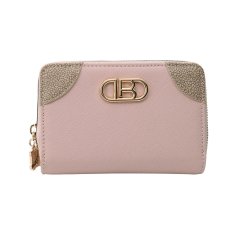 Laura Biagiotti Damen-Geldbörse aus PU, Design mit goldenem Logo, mit Münzfach und Geschenkbox