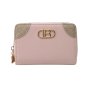 Laura Biagiotti Women's Wallet in PU, Gold Logo Design, With Coin Purse and Gift Box