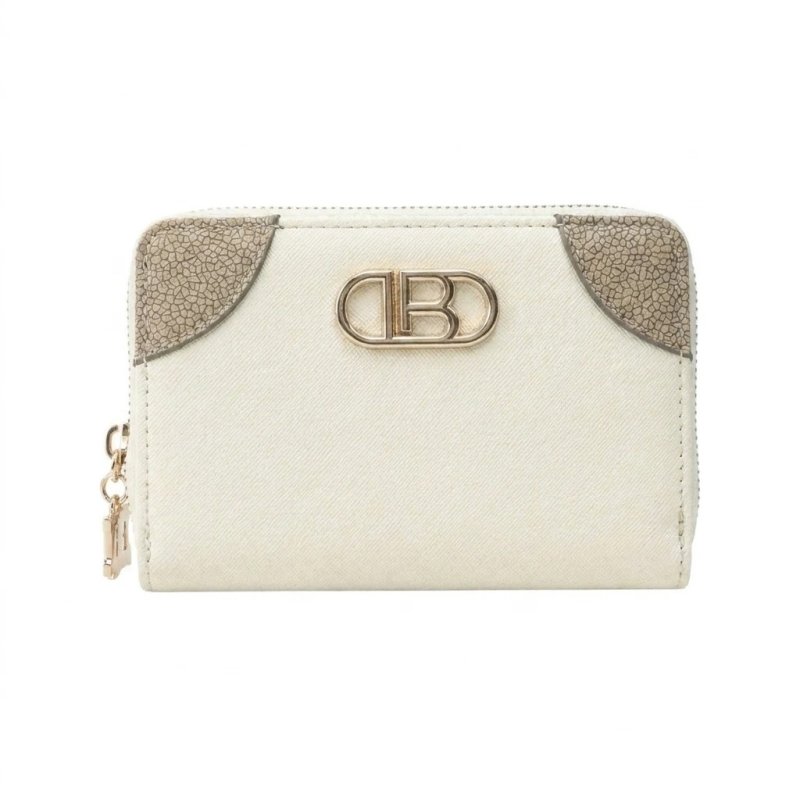 Laura Biagiotti Cartera de Mujer en PU, Diseño con Logo Dorado, con Monedero y Caja de Regalo — vista 13