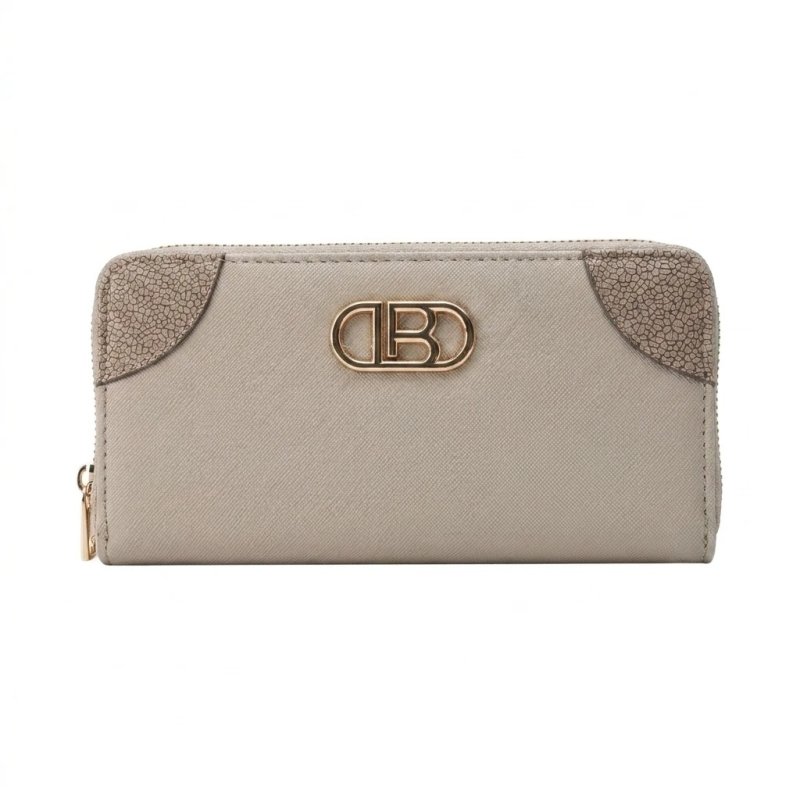 Laura Biagiotti Women's Wallet in PU, Gold Logo Design, With Coin Purse and Gift Box — view 19
