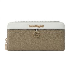Laura Biagiotti Large Women's Wallet in PU, Mosaic Effect, With Coin Purse and Gift Box 2