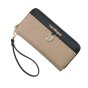 Laura Biagiotti Large Women's Wallet in PU, Mosaic Effect, With Coin Purse and Gift Box