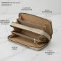EC Contemporary Coveri Cartera de Mujer en PU, con Cierre Perimetral, Gráfico Artístico, con Caja de Regalo — vista 8