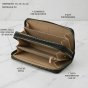 EC Contemporary Coveri Cartera de Mujer en PU, con Cierre Perimetral, Gráfico Artístico, con Caja de Regalo — vista 14