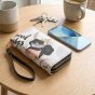 EC Contemporary Coveri Cartera de Mujer en PU, con Cierre Perimetral, Gráfico Artístico, con Caja de Regalo — vista 15