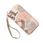 EC Contemporary Coveri Women's Wallet in PU, Zip Around Closure, Artistic Graphic With Gift Box — view 19