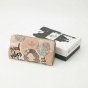 EC Contemporary Coveri Women's Wallet in PU, Zip Around Closure, Artistic Graphic With Gift Box — logo detail