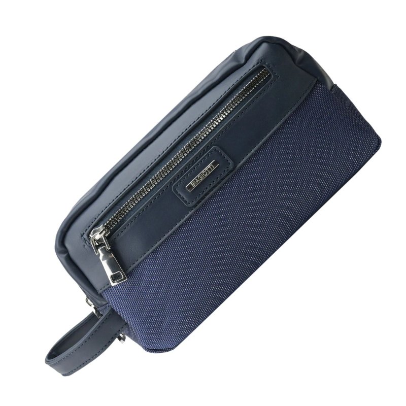 Biagiotti Herren-Necessaire, Multifunktions-Reise-Beauty-Case aus PU mit Griff, Weiche Trousse, Mittel — Ansicht 9