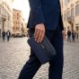 Biagiotti Herren-Necessaire, Multifunktions-Reise-Beauty-Case aus PU mit Griff, Weiche Trousse, Mittel — Ansicht 11
