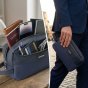 Biagiotti Hombre Pochette de Mano, Neceser Multiusos de Viaje para Hombre y Mujer, en PU con Asa, Bolsa Blanda, M… — vista 14