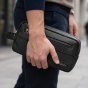 Biagiotti Herren-Necessaire, Multifunktions-Reise-Beauty-Case aus PU mit Griff, Weiche Trousse, Groß — Ansicht 11